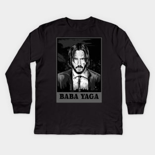 BABA YAGA Kids Long Sleeve T-Shirt